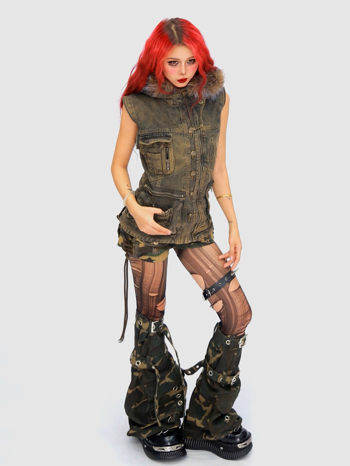 ’VersaDenim' Heavy-Duty Denim Jacket AlielNosirrah