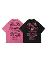 Load image into Gallery viewer, &#39;Off Rules&#39;Black Pink Graffiti Shirts AlielNosirrah
