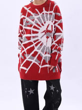 Load image into Gallery viewer, &#39;Part of the Play&#39; Spider Oversized Sweater AlielNosirrah
