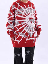 Load image into Gallery viewer, &#39;Part of the Play&#39; Spider Oversized Sweater AlielNosirrah
