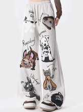 Load image into Gallery viewer, ‘Pet Me’ Velvet Thickened Sports Straight Pants AlielNosirrah
