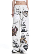 Load image into Gallery viewer, ‘Pet Me’ Velvet Thickened Sports Straight Pants AlielNosirrah
