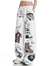 Load image into Gallery viewer, ‘Pet Me’ Velvet Thickened Sports Straight Pants AlielNosirrah
