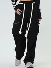 Load image into Gallery viewer, &#39;Pink Wall&#39; Barbie Core Rope Belt Oversized Cargo Pants AlielNosirrah
