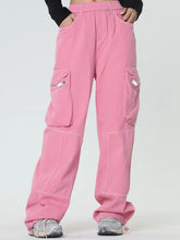 Load image into Gallery viewer, &#39;Pink Wall&#39; Barbie Core Rope Belt Oversized Cargo Pants AlielNosirrah

