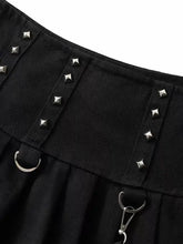 Load image into Gallery viewer, &#39;Pistols&#39; Tech-wear Rivet Detachable Skirt Pants AlielNosirrah
