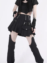 Load image into Gallery viewer, &#39;Pistols&#39; Tech-wear Rivet Detachable Skirt Pants AlielNosirrah
