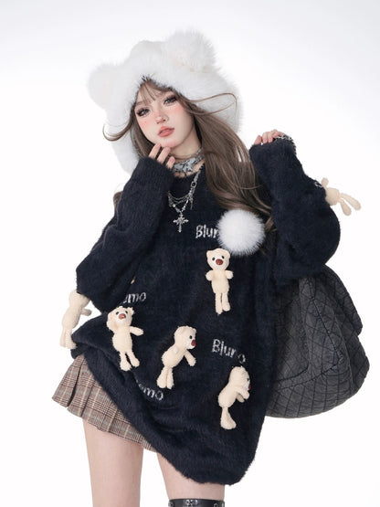 'Plushies Collector' Kawaii Bear Sweater AlielNosirrah