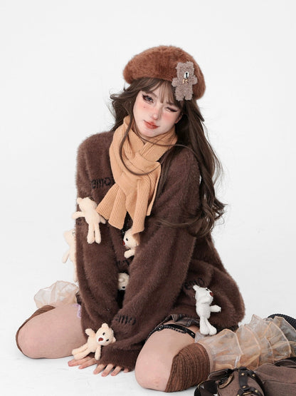 'Plushies Collector' Kawaii Bear Sweater AlielNosirrah