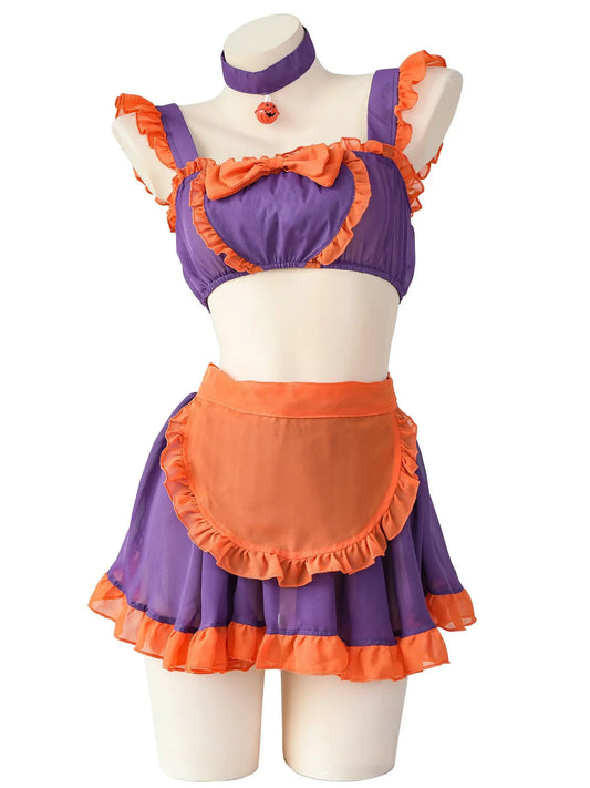 'Pumpkin Pie' Kawaii Maid Halloween Costume AlielNosirrah