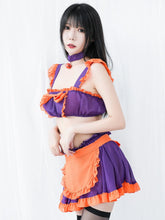 Load image into Gallery viewer, &#39;Pumpkin Pie&#39; Kawaii Maid Halloween Costume AlielNosirrah
