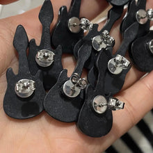 Load image into Gallery viewer, &#39;Punk Princess&#39; Kawaii Punk Guitar Earrings AlielNosirrah
