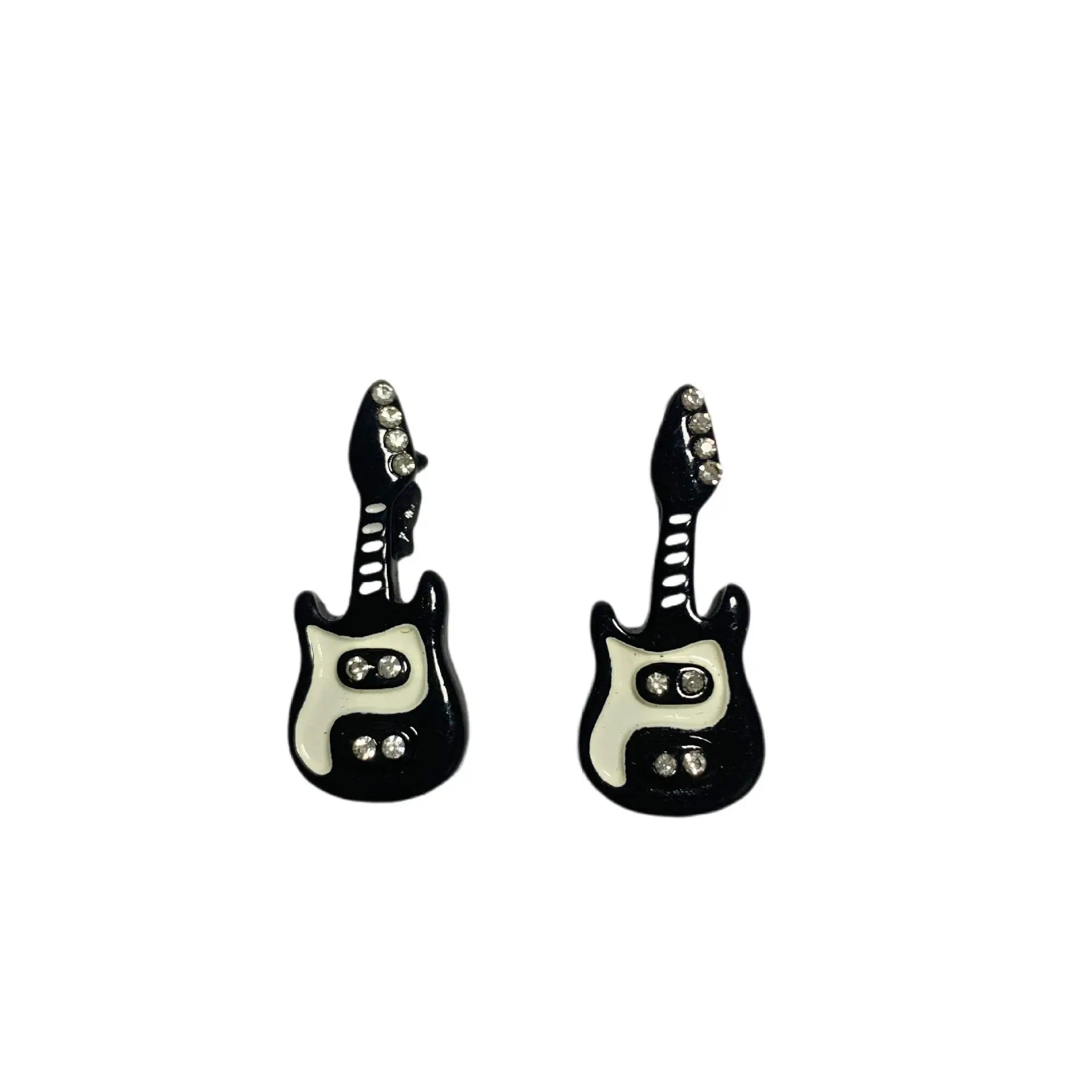 'Punk Princess' Kawaii Punk Guitar Earrings AlielNosirrah