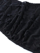 Load image into Gallery viewer, &#39;Rip The Night&#39; Dark Ripped Cami Dress AlielNosirrah
