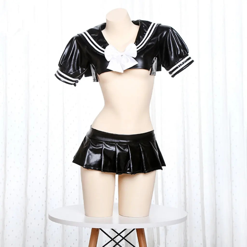'Sailor Fuku' Anime Girl Bow tie Sexy Suit AlielNosirrah