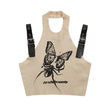 Load image into Gallery viewer, &#39;She&#39;s Mine&#39; Butterfly Spider Buckle Tank Top AlielNosirrah
