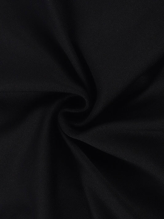 'Sheesh' Technical Cutout Black Bodysuit Top AlielNosirrah