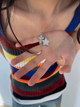 Load image into Gallery viewer, &#39;Shiny Star&#39; Y2k Rhinestone Necklaces Set AlielNosirrah
