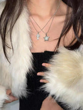 Load image into Gallery viewer, &#39;Shiny Star&#39; Y2k Rhinestone Necklaces Set AlielNosirrah
