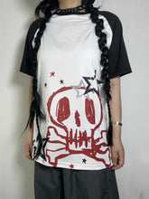 Load image into Gallery viewer, &#39;Skull Star&#39; Harajuku Oversized Unisex Graphic T-Shirts AlielNosirrah
