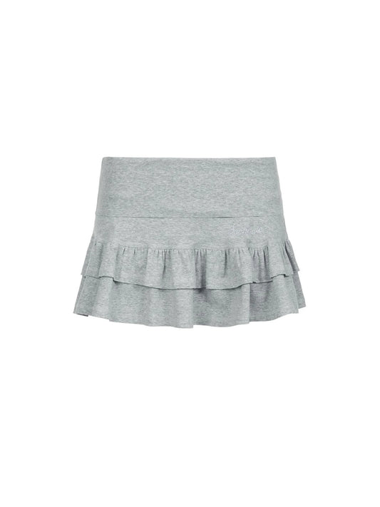 'Sleep Talking' Coquette Lace Low-rise Mini Skirt AlielNosirrah