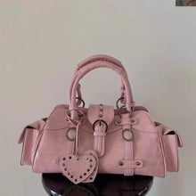 Load image into Gallery viewer, &#39;Soft Lips&#39; Y2k Pink Vintage Crossbody Bags AlielNosirrah
