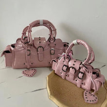Load image into Gallery viewer, &#39;Soft Lips&#39; Y2k Pink Vintage Crossbody Bags AlielNosirrah
