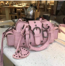 Load image into Gallery viewer, &#39;Soft Lips&#39; Y2k Pink Vintage Crossbody Bags AlielNosirrah
