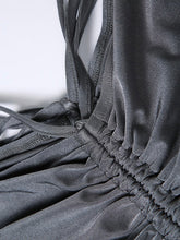 Load image into Gallery viewer, &#39;Space Ballet&#39;  Y2k Low Waisted Drawstring Bell Pants AlielNosirrah
