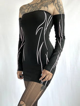 Load image into Gallery viewer, &#39;Speed Up&#39; Future Totem Body Fitting Dress AlielNosirrah
