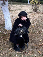 Load image into Gallery viewer, &#39;Spider Glam&#39; Alt Dark Spider Shape Hand Bags AlielNosirrah
