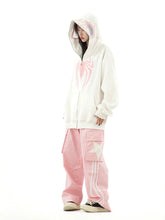 Load image into Gallery viewer, &#39;Spider Squad&#39; Zipped Oversized  Hoodie AlielNosirrah
