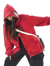 Load image into Gallery viewer, &#39;Spider Squad&#39; Zipped Oversized  Hoodie AlielNosirrah
