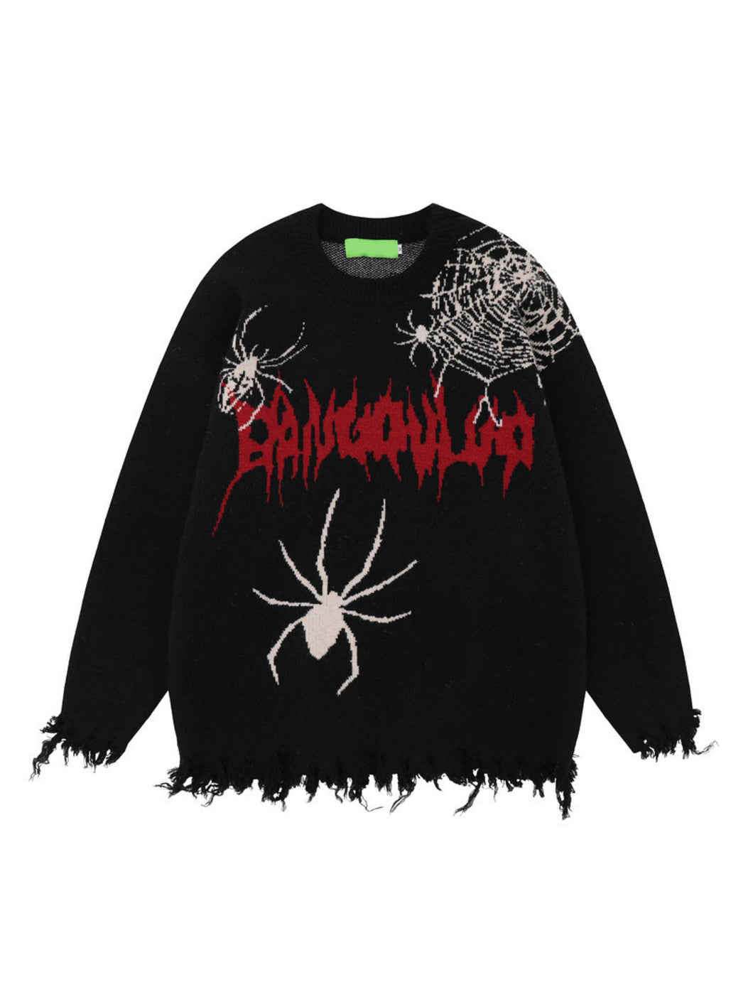 'Spooky Night' Spider Oversized Sweater AlielNosirrah