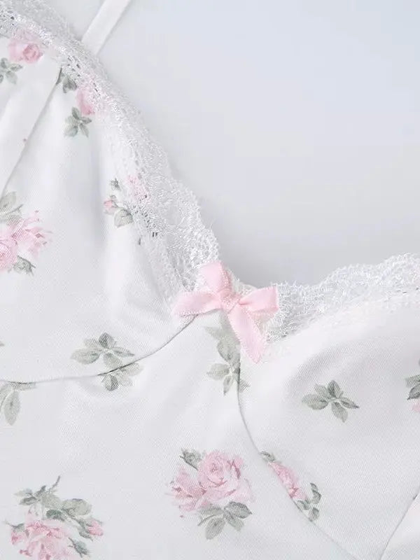 'Summer Dream' Coquette Cute Floral Cami Dress AlielNosirrah
