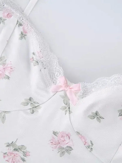 'Summer Dream' Coquette Cute Floral Cami Dress AlielNosirrah