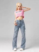 Load image into Gallery viewer, &#39;Super Radio&#39;Barbie Streetstyle Knitted Tank Top AlielNosirrah
