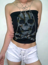 Load image into Gallery viewer, &#39;Trapped&#39; Punk Spider Web  Body Chain AlielNosirrah
