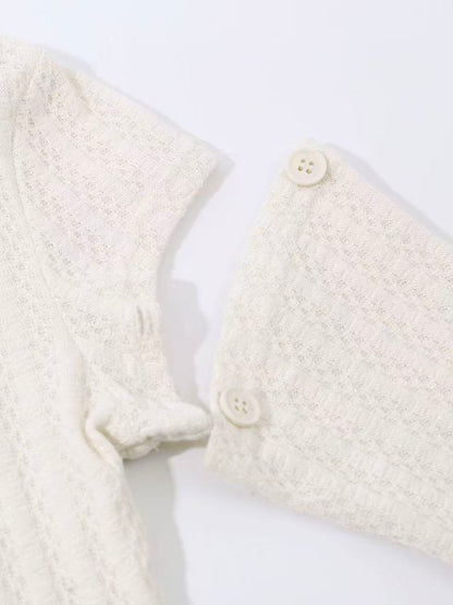 'Slashwave' Y2K Asymmetrical Knit Top with Detachable Sleeves AlielNosirrah