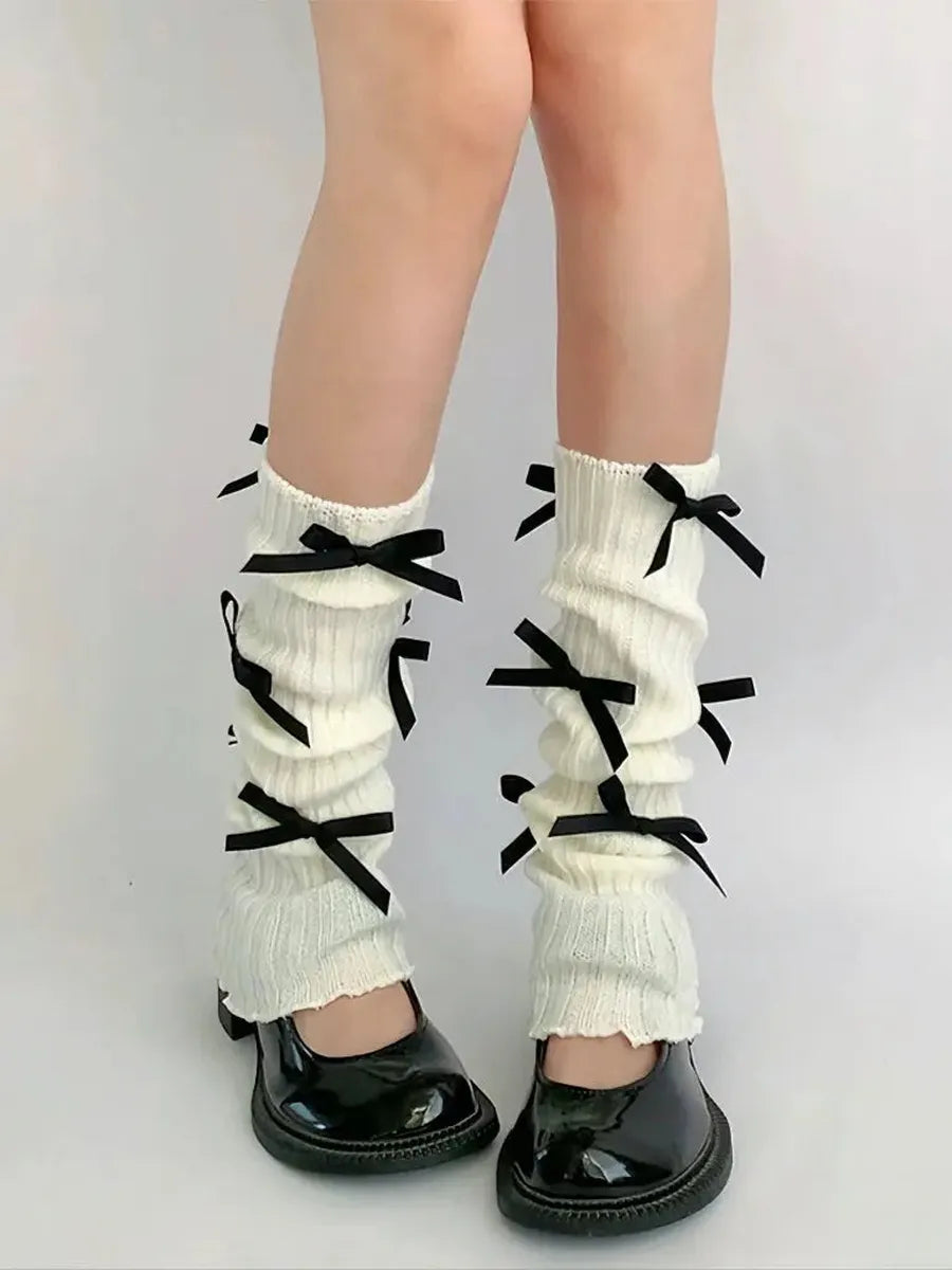 'Angelike' Coquette Ribbon Legwarmers AlielNosirrah
