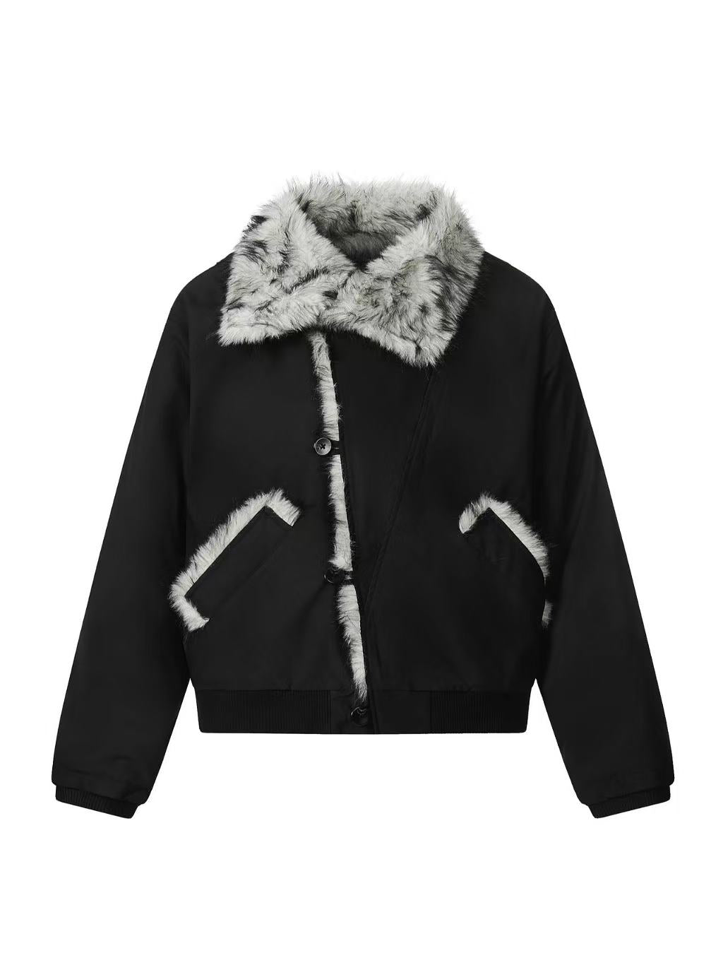 'Furstorm' Urban Cropped Puffer Jacket AlielNosirrah