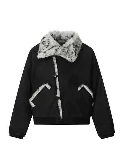 'Furstorm' Urban Cropped Puffer Jacket AlielNosirrah