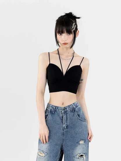 'Tribe' Wasteland Punk Push-up Anti-Slip Cami Top AlielNosirrah
