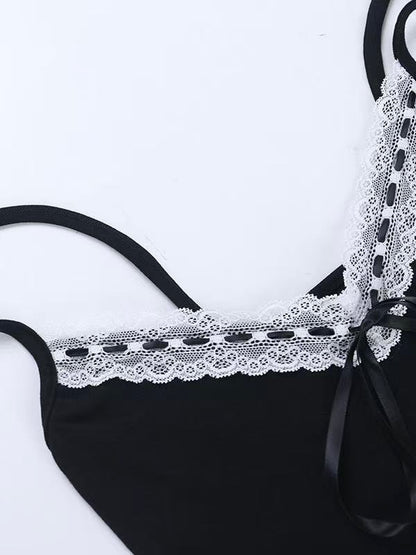 'Gloom Cloak' Dark Gothic Lace Cape Cami Set (Copy) AlielNosirrah