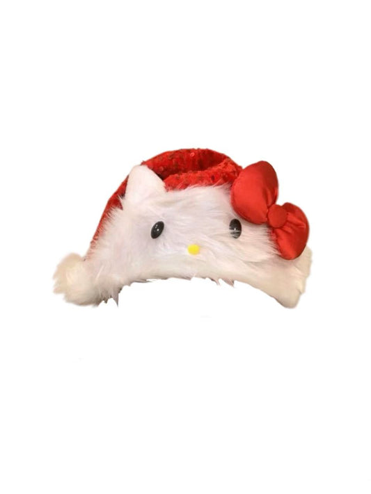 'Merry Sparkle‘ Kawaii Cute Kitty Bow Glitter Christmas Hat AlielNosirrah