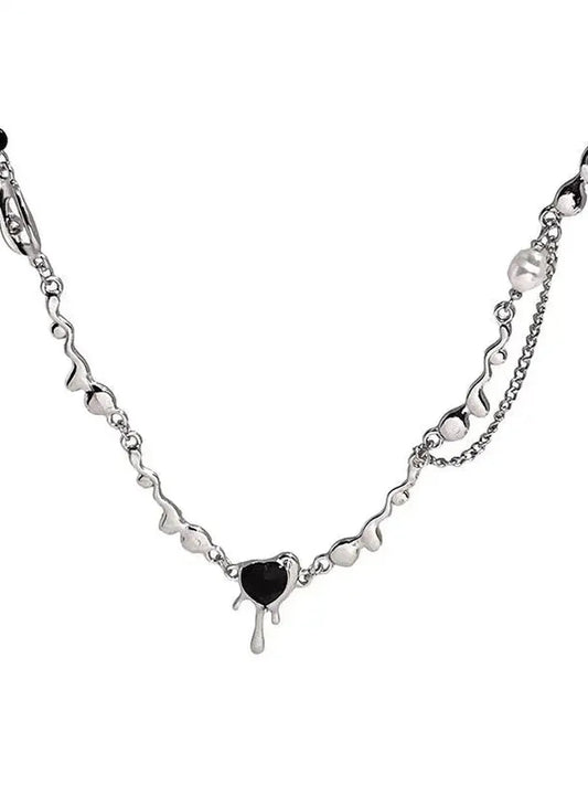 'Sugar Spice' Street style Heart Shape Necklace AlielNosirrah