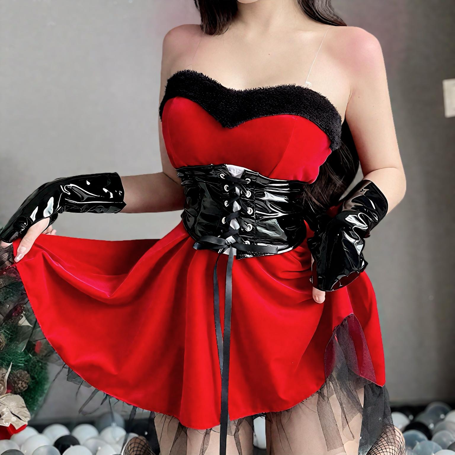 'Holly Night' Christmas Red Riding Hood Cosplay Set AlielNosirrah