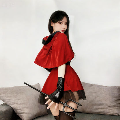 'Holly Night' Christmas Red Riding Hood Cosplay Set AlielNosirrah