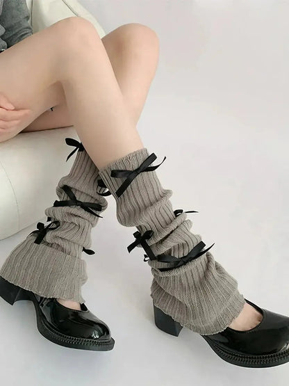 'Angelike' Coquette Ribbon Legwarmers AlielNosirrah