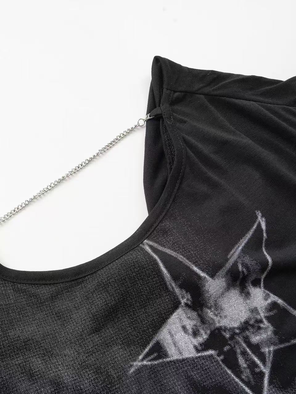 'Old Soul' Vintage Graphic Print Short Sleeve T-Shirt AlielNosirrah